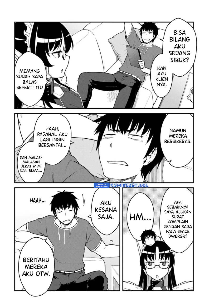 Mezametara Saikyou Soubi to Uchuusen-mochi datta no de, Ikkodate Mezashite Youhei Toshite Jiyuu ni Ikitai Chapter 41.2 Gambar 3